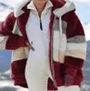 VIP Female Autumn Winter Coat Women Overcoat Plush Jacket 211014