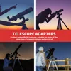 Telescope مناظير 1 قطعة محول العدسة 0.965 بوصة جبل إلى 1.25