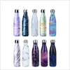 500ml Double-Wall Insulated Stainless Steel Thermos Mug Coke Shape Sport Water Bottle For Girls Vacuum Flask Travel Cup 211109