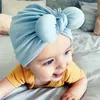 Baby Girl Indian Hat Pasgeboren Ziekenhuis Bowknot Hat Infant Turban Nursery Muts Headwrap