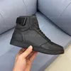 Rivoli Sneaker Boot Classic Hi-Top Shoe Black Leather Designers Shoes Runner Trainer snekaers