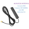 WiFi Antenna 3G 4G LTE Patch Car Andendens 700-2700 МГц 12DBI SMA Мужской CRC9 TS9 Разъемы 3M 5M Удлинитель разъема для модема маршрутизатора