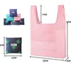 Le dernier sac de rangement de magasinage portable 55x37 cm, multi-fonctionnalités, grande capacité, une variété de styles à choisir, prenant en charge la personnalisation