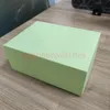 녹색 케이스 R 품질 O 시계 L 우드 박스 E 종이 x 가방 증명서 목재 여성을위한 원본 상자 선물 상자 액세서리 R235Y