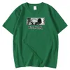 Kurzarm Herren T-Shirt Frühling Sommer T-Shirt Jujutsu Kaisen Toge Inumaki Bedruckte Kleidung Mode Bequeme T-Shirts Mann Y0809