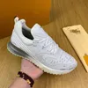 Latest Arrival Fashion Luxury Men Sneakers Mesh Gauze Suede Sole Circle Flower Designer Size 38-46 Model mkj002