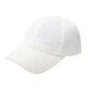 Full Hollowed Out Mesh Cap Favor Women Summer Sun Peakedcap Outdoor Fashion Ponytail Caps Andningsbar Casual Ball Hat HHC7560