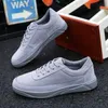 chaussures de mode en maille noire marche normale i03 hommes vente chaude étudiant respirant jeune cool baskets décontractées taille 39 - 44