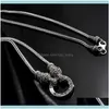 Colliers Pendentifs Bijoux réel longue chaîne rétro femmes S925 Sterling marcassite pierre pendentif Thai Sier collier bijoux livraison directe 2021