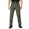 Ix9 City Tactical Cargo Spodnie Mężczyźni Combat Swat Army Wojskowe Spodnie Wiele Kieszenie Rozciągliwe Elastyczne Człowiek Dorywczo Spodnie 5xl 210723