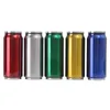 500ml Large Capacity Straw Mug Creative Mug Color Jar Stainless Steel Thermos Leakproof Thermos Good Gift 210907