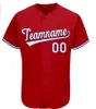 Custom Baseball Jersey Los Angeles Kentucky Penn State Chicago Namn och nummer Färgglada Var god kontakta kundservice Vuxen ungdom