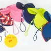 Strand Anti UV Sonnenschutz Schwimmen Sonnenhut 1-12 Jahre Baby Mädchen Jungen Kinder Kinder Sonnenhüte Atmungsaktive Nackenschutz Outdoor 211023