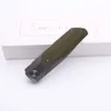 SMKE 칼 사용자 정의 시냅스 플리퍼 접는 나이프 M390 블레이드 녹색 Micarta 및 티타늄 핸들 전술 생존 포켓 나이프