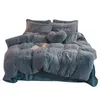 winter warm bedding set thicken king queen duvet cover bed sheet pillowcases high quality comforter sets