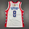 100% cousé Bryant 2004 All Star Jersey Men XS-5XL 6xl Shirt Basketball Jerseys Retro NCAA