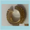 Kolczyki stadninowe biżuteriaFactoryeyey92jewelry kolor col-s-słowek diamentowy kolczyk żeński earclip bez uchwytu dostawa 2021 yzeeg