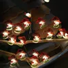 LED String Light Mushroom Cherry Blossom Lights Batterij Operated 3m 30leds Flower Snaren voor kamer Kerstdecoratie