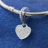 100% 925 Sterling Silver Daughter- Madre in legge Spalato Dangle Badel Adatto Braccialetti europei Pandora Braccialetti di fascino