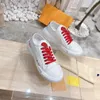 Squad high-quality luxury brand shoe thick-soled canvas calfskin casual shoes Circle V standard driving sneakers