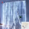 安く古典的な3Mランプの屋外の妖精のLEDのひもライトのクリスマスの装飾の照明のリモートの結婚式の花輪のカーテンライト