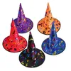 New Halloween Decoration Witch Hat With Fashion Design For Kids Party Supplies Outdoor Tree Hanging Ornament