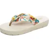 Summer non-slip children's flip-flops girls fashion Parent-child beach shoes pinch sandals female flat slipper sh247 210712