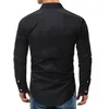 Мужские повседневные рубашки мужская Mjartoria 2022 Spring Men Brand Brand Male Высококачественный сплошной код с длинным рукавом
