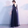 Uma linha longa dama de honra vestidos 2021 sexy v vestido de vestido de baile de baile
