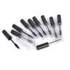 Mascara container 10ml zwarte high-end fles ronde wimpergroei vloeibare borstel buis lege fles en trechter KK0066HY