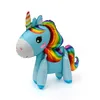 3D Pony Birthday Party Balloon Decorative Wedding Baby Shower Rainbow Cartoon Balloons Supplies