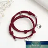 Casal Pulseira de Corda Mulheres Braceletes Amizade Corda Trançado Distância Casal Kit de Bracelete Magnético Atrair Jóias Amante