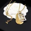 luxury brand vintage 5A necklaces never fade 18K chain pendant classic style top quality 2022 official latest models pendants for man for woman jewelry