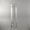 2021 16 Inch Glass Water Pipes Clear with 18mm Bowl Downstem Thick Heady Beaker Percolator Bong Recycler Dab Rigs for Smoking