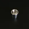 Quarz -Titan -Einsatzschalen Rauchzubehör mit flachem oberen Bodenthermalnagel für Peak Atomizer4804460