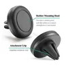 Laatste Auto Mount Magnetische Air Vent Phone Holder iPhone 7 Plus Universele Cellphone GPS Air Vent Magnetische Stand Auto Mount Houder Smart In Box