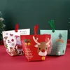 55%off S508 Cartoon Chritmas Decorations candy bag New year gift boxs cookie self Hand Made DIY Plastic Packaging Bags item100pcs