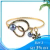 Cring Coco Lover's Heart Bracelet Fashion Hawaiian Polynesian Enamel Flower Pearl Beach Accessories Jewelry Bracelets Bangle New Q0719