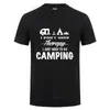 Je n'ai pas besoin de thérapie Camping T-shirt Life Camp S T-shirt Happy Funny Traveler National Forest Graphic Tee 210629