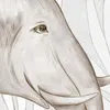 Personalizado auto-adesivo Papel de Parede Modern Modern Ins Planta Elefante Deer 3d Dos Desenhos Animados Bedroom Quarto Fundo Adesivo De Parede Decoração