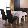 Chair Covers Super Soft Knitted Jacquard Fabric Waterproof Stretch Cover Dining Room / Kitchen Spanner Sofa Cover1