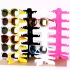 Jewelry Pouches Bags 6Pair Sunglasses Eyeglass Glasses Frame Rack Display Stand Organizer Show Holder Rita22