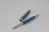 Little Prince Pilot Roller Pen Blue Body and Silver Trim Grave With Serie Number Office School Supply Perfect Gift8500452