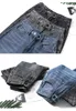 Jeans vintage blu a vita alta taglie forti pantaloni harem in denim da donna streetwear primavera allentato moda fidanzato 210428