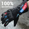 DUHAN-Guantes calefactables para motocicleta de invierno, Guantes de montar con batería, resistentes al agua, mantienen el calor, Guantes Calefactables para Moto Touring H1022