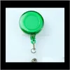 Other Office School Supplies 250Pcs Retractable Lanyard Strap Card Badge Holder Reels With Clip Keep Id Key Cell Phone Safe
