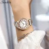 Girl Fashion Rose Gold Famale Watch Lady Stainless Steel Watch For Women High Quality Casual Waterproof Luxury Wrist Watch Gifts 210517