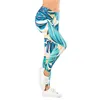 Löv sexig hög midja legging anti celluliter smal elasticitet push up fitness gym leggings kvinnor byxor staplade 211215