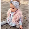 0-4 anni bambini ragazze nappe gilet gilet maglioni per bambini cardigan lavorato a maglia gilet carino giacche autunnali capispalla 210429