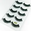 5 Pairs/Set False Eyelashes 3D Mink Hair Eye Lashes Natural Thick Soft Bushy Handmade Lash Makeup Tools
